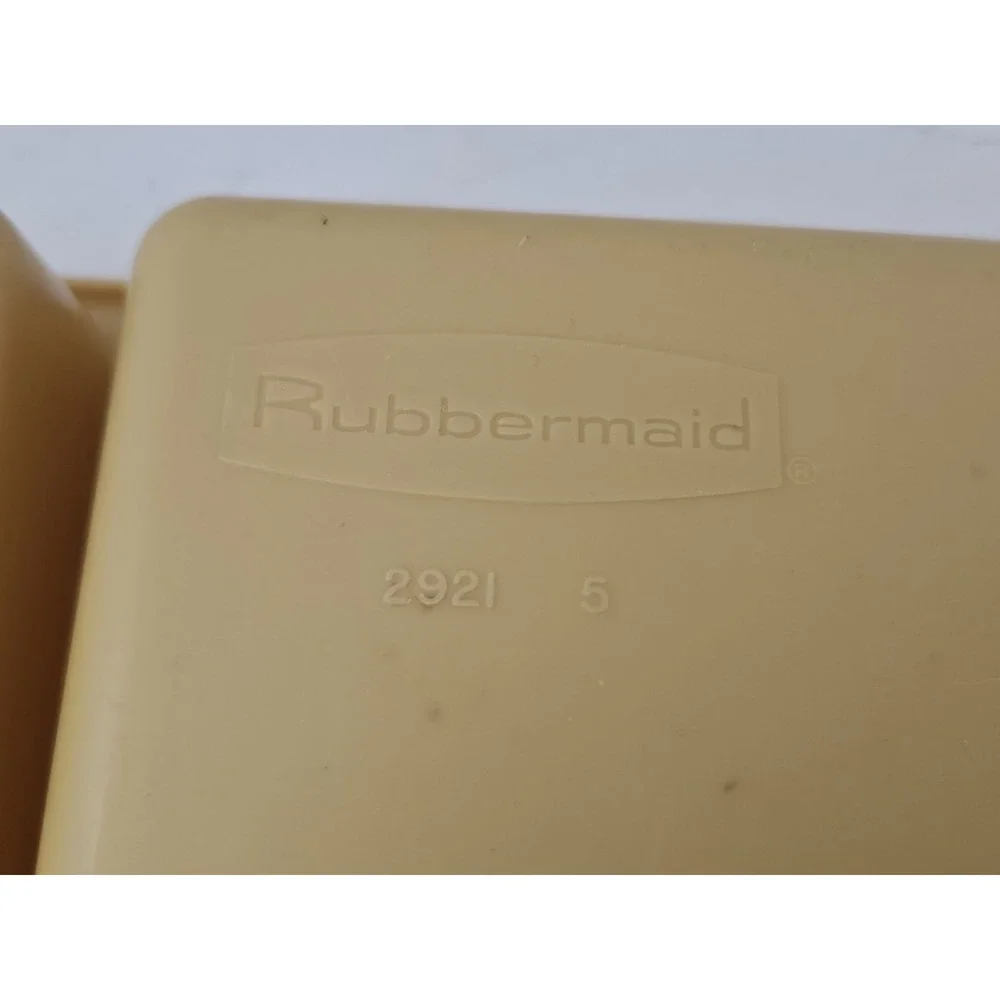 Vintage Rubbermaid 2921-5 Silverware Tray Utensil Drawer Organizer‎ Retro Yellow
